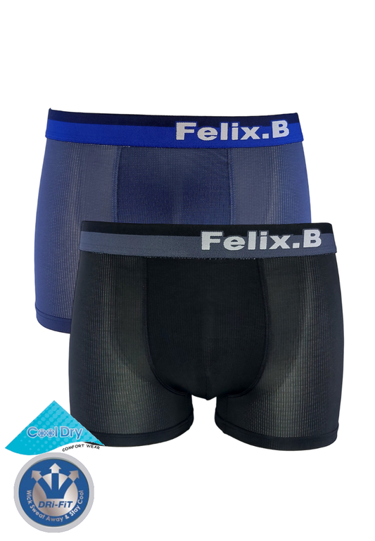 Felix.B Superfine Microfiber Spandex Shorty 1in FB2160-2