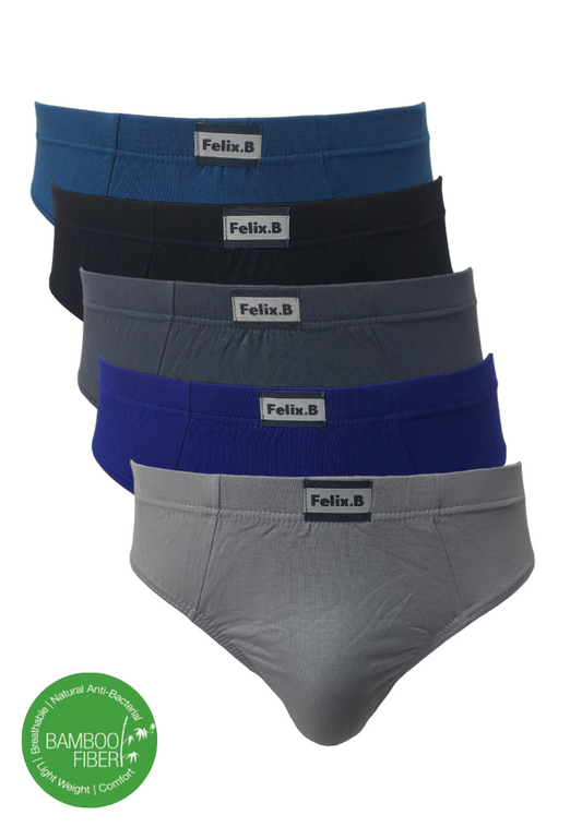 Felix.B Bamboo Spandex Mini Brief 5in1 FB1128-5