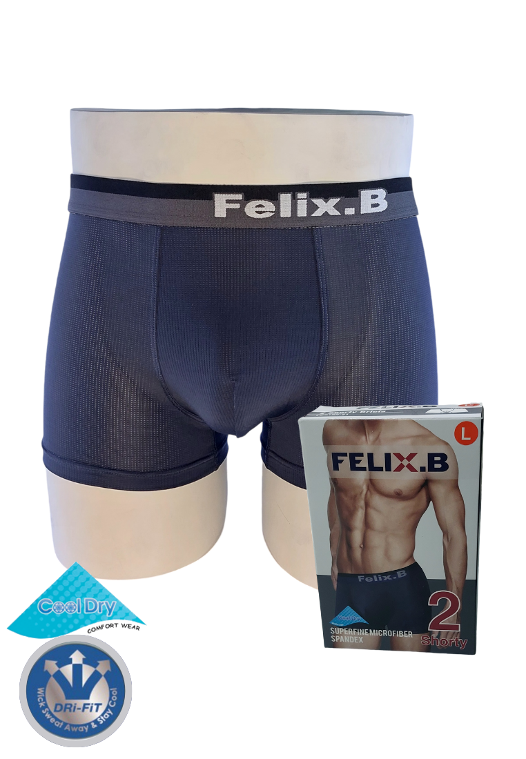 Felix.B Superfine Microfiber Spandex Shorty 1in FB2160-2