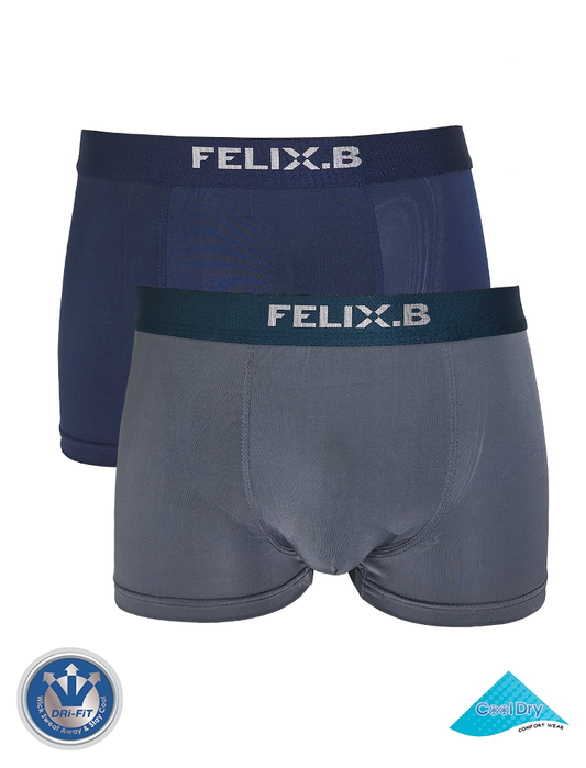Felix.B Superfine Microfiber Spandex Shorty 2in1 FB2161-2
