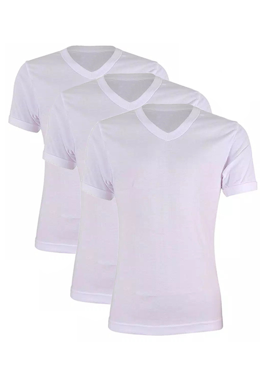 Felix.B Cotton T'shirt V Neck Tubular/press body 3in1